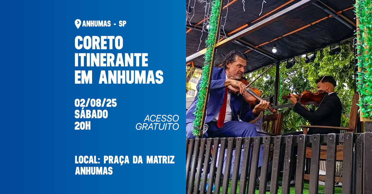 Coreto Itinerante Anhumas